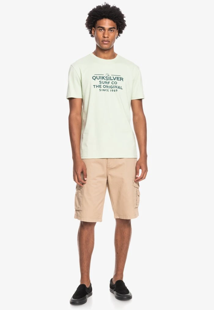 Brand new π Quiksilver FEEDING LINE MANCHES COURTES - Print T-shirt - Celendine π 4 Brand new π Quiksilver FEEDING LINE MANCHES COURTES - Print T-shirt - Celendine π - Image 2