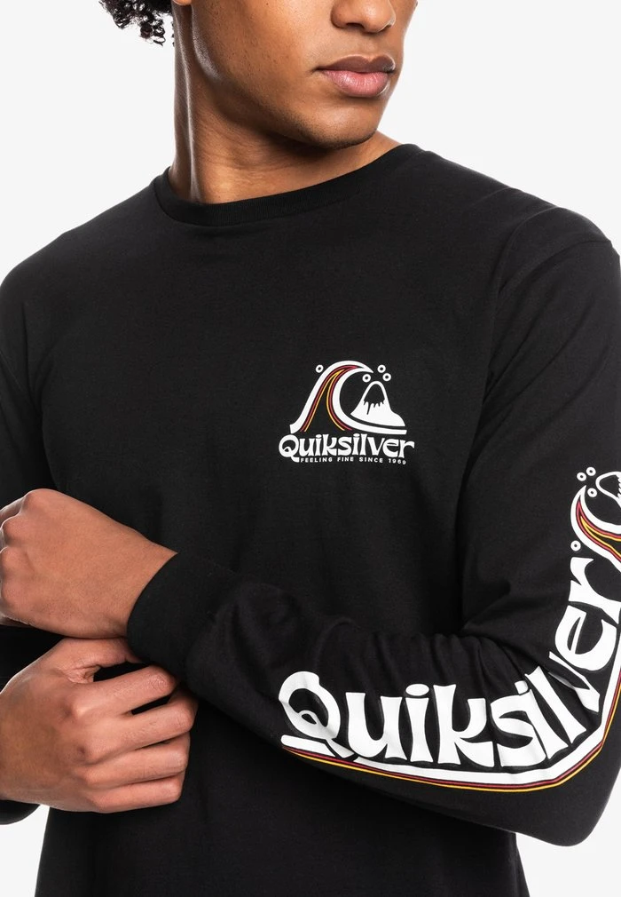 Hot Sale π₯° Quiksilver ROLLING CIRCLE LS - Long Sleeved Top - Black π 6 Hot Sale π₯° Quiksilver ROLLING CIRCLE LS - Long Sleeved Top - Black π - Image 4
