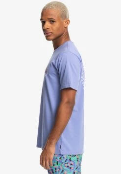 Top 10 🌟 Quiksilver QUIK X STRANGER THINGS NEW WAVE AGE - Print T-shirt - Jacaranda 💯 -Quiksilver shop 06ca4fd06cc24cafbc43996d64394c75