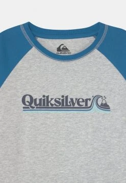 Deals ⭐ Quiksilver ALL LINED UP - Long Sleeved Top - Athletic Heather 🎁 -Quiksilver shop 075169f52ca040cbb3491e88a68808c4