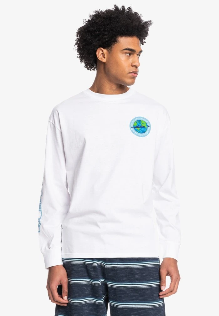 Buy π Quiksilver OCEAN - Long Sleeved Top - White 𧨠3 Buy π Quiksilver OCEAN - Long Sleeved Top - White π§¨