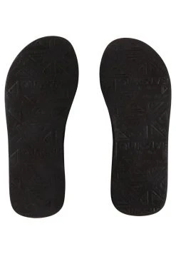 Best Pirce 😉 Quiksilver MOLOKAI LAYBACK - T-bar 🩴 Sandals - Black Orange 🥰 -Quiksilver shop 09fb5217ac2441eb8d6d56434dae4e3a