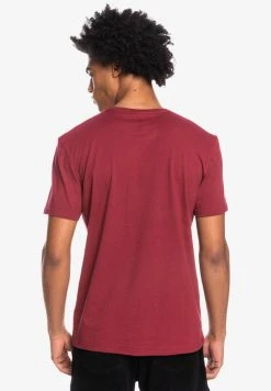 Budget 😍 Quiksilver ALL LINED UP SS - Print T-shirt - Ruby Wine 🔔 -Quiksilver shop 0abe71de3c57462aade3ddc5902c4782