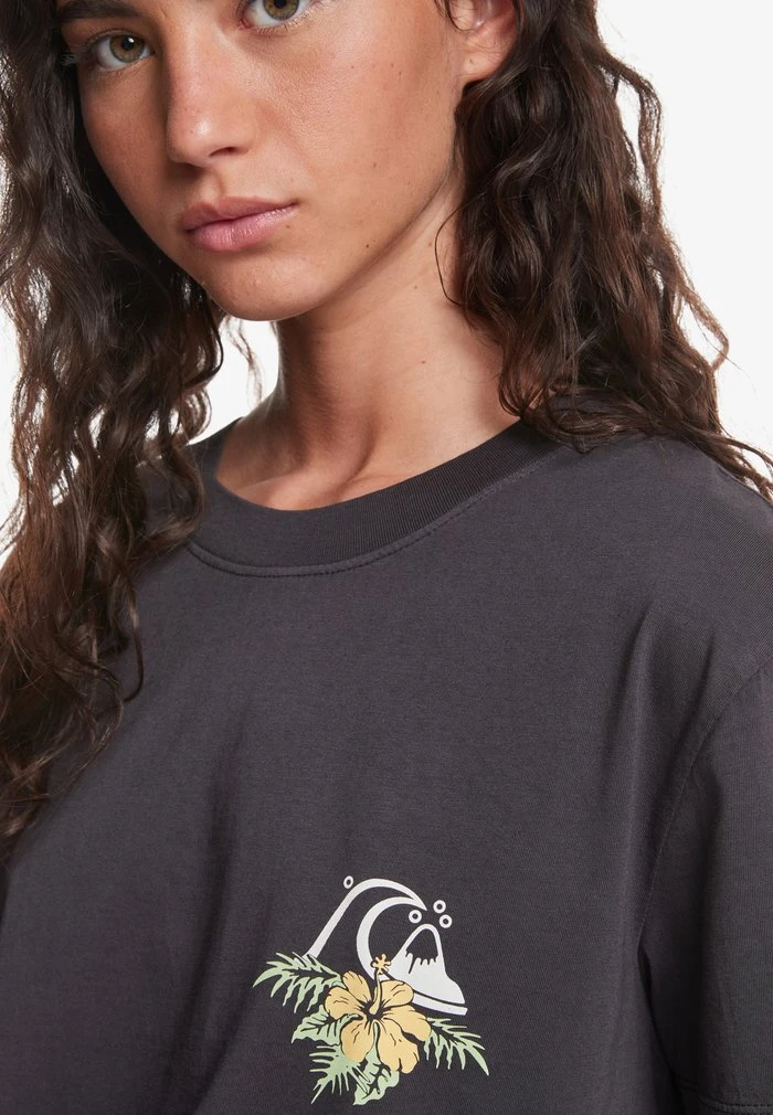 Promo β¨ Quiksilver Print T-shirt - Tarmac π 6 Promo β¨ Quiksilver Print T-shirt - Tarmac π - Image 4