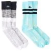 Buy 😉 Quiksilver 2 PACK - 🧦 Socks - Light Blue 😀 -Quiksilver shop 0c0f3adaec434ac5bbc600a98300d771