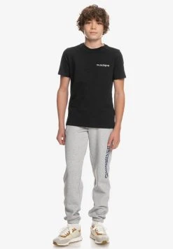 Best Sale 🥰 Quiksilver SPIRALLING SS YTH - Print T-shirt - Black 🤩