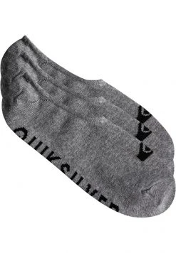 Best Sale 🛒 Quiksilver 3PACK - 🧦 Socks - Light Grey ❤️
