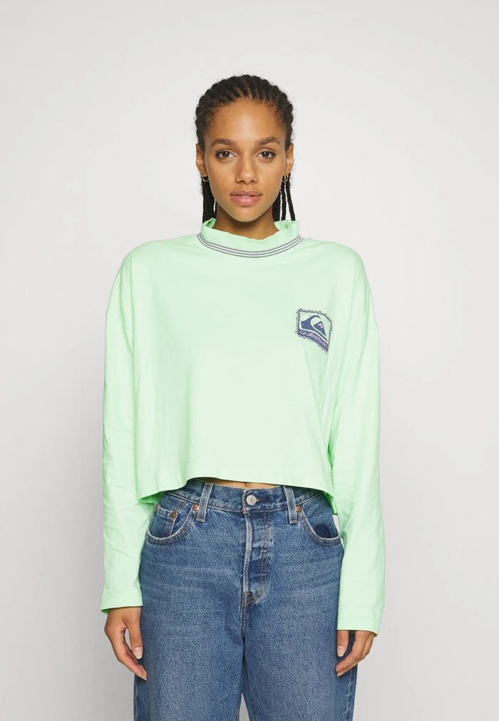 Wholesale π Quiksilver CROP - Long Sleeved Top - Spearmint π€© 5 Wholesale π Quiksilver CROP - Long Sleeved Top - Spearmint π€© - Image 3