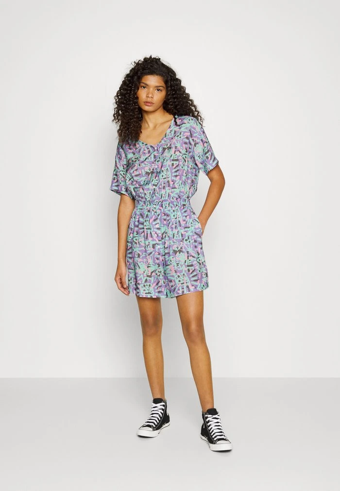 Best deal π Quiksilver STRANGER THINGS LENORA ROMPER - Jumpsuit - Multi-coloured 𧨠4 Best deal π Quiksilver STRANGER THINGS LENORA ROMPER - Jumpsuit - Multi-coloured 𧨠- Image 2
