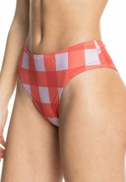 Cheap 👏 Quiksilver 👙 Bikini Bottoms - Cranberry Checked Out 🥰 -Quiksilver shop 10035ff9f91b4117add4b3601986cb1d