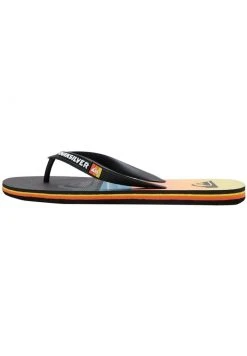 Brand new ✔️ Quiksilver MOLOKAI PANEL - T-bar 🩴 Sandals - Black 🔔