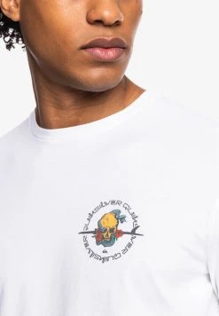 Coupon 🌟 Quiksilver OUTTA ROAD SS - Print T-shirt - White 👏 -Quiksilver shop 103388a041f84d83ad5fcd10f2ba5d0c