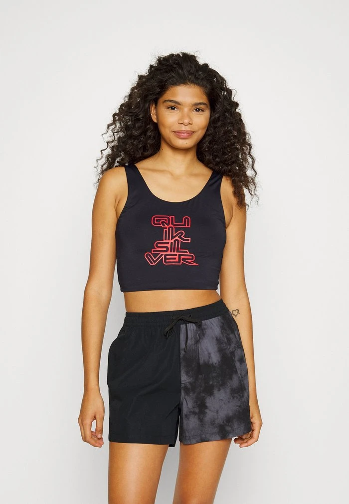 Brand new π Quiksilver STRANGER THINGS UPSIDE DOWN SCOOP SINGLET - Top - Black π 3 Brand new π Quiksilver STRANGER THINGS UPSIDE DOWN SCOOP SINGLET - Top - Black π