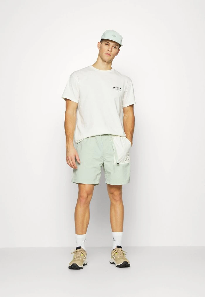 Best Pirce ❤️ Quiksilver TRAIL MAP TEES - Print T-shirt - Snow White 🤩 4 Best Pirce ❤️ Quiksilver TRAIL MAP TEES - Print T-shirt - Snow White 🤩 - Image 2