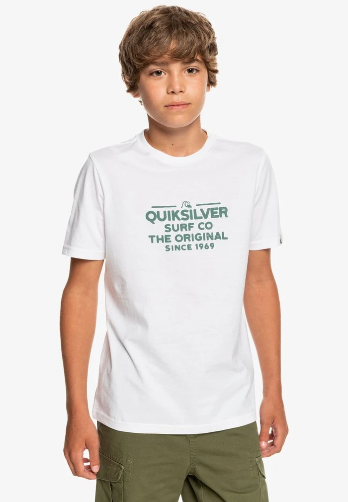 Outlet π₯ Quiksilver FEEDING LINE - Print T-shirt - White 𧨠4 Outlet π₯ Quiksilver FEEDING LINE - Print T-shirt - White 𧨠- Image 2