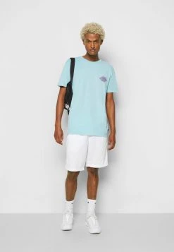 Discount 💯 Quiksilver FIRST MIND - Print T-shirt - Light Blue 👍 -Quiksilver shop 120595b3fb4e435cab4555442befb0e1