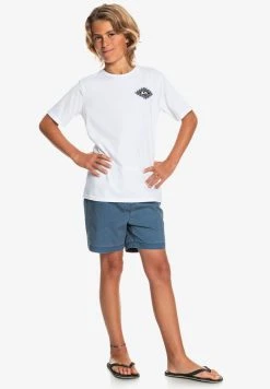 Discount ❤️ Quiksilver MYTHIC LIMITS MANCHES COURTES - Print T-shirt - White ✨