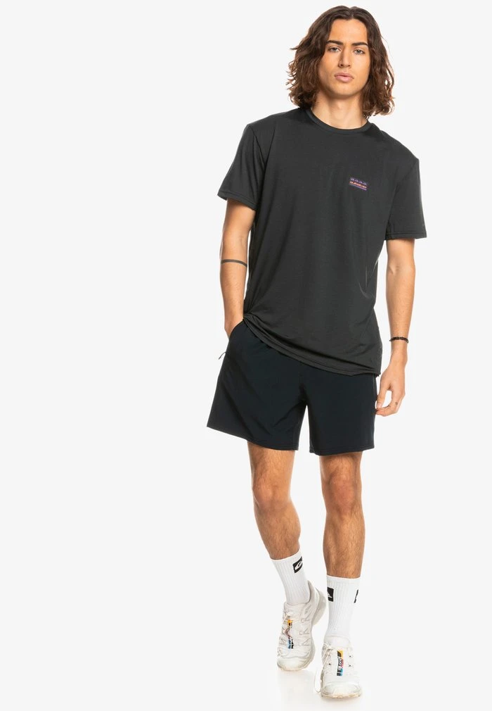 Budget π Quiksilver Print T-shirt - Black Heather π 4 Budget π Quiksilver Print T-shirt - Black Heather π - Image 2