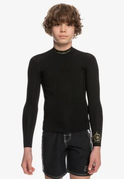 Flash Sale ✔️ Quiksilver EVERYDAY SESSIONS B JKT - Rash Vest - Black ⌛