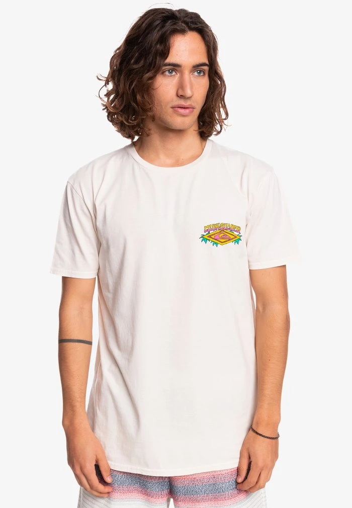 New β Quiksilver DREAMLIKE DAZE - Print T-shirt - Antique White π₯° 3 New β Quiksilver DREAMLIKE DAZE - Print T-shirt - Antique White π₯°