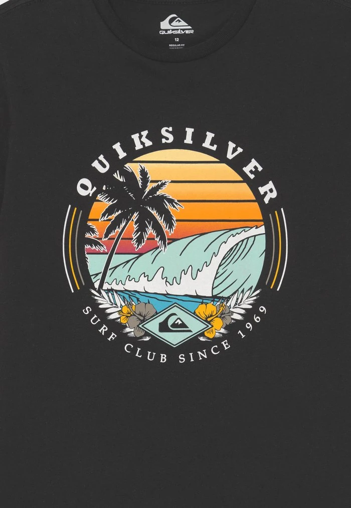 Cheapest π Quiksilver SURF CLUB - Print T-shirt - Black π 5 Cheapest π Quiksilver SURF CLUB - Print T-shirt - Black π - Image 3