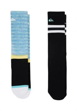 Budget ✔️ Quiksilver HEYDAY LARGOS PACK DE 2 PARA - 🧦 Socks - Aqua Ml Rainbow ⌛ -Quiksilver shop 17d6dff7b8c447708c7cf18c8660c8d0