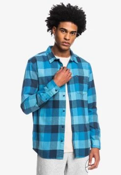 Promo 😀 Quiksilver 👩 MOTHERFLY - 👚 Shirt - Delph Blue 🧨