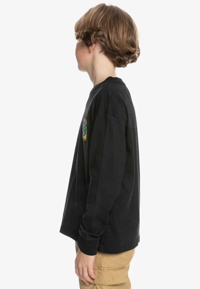 Promo π₯° Quiksilver RADICAL TIMES - Long Sleeved Top - Black β 6 Promo π₯° Quiksilver RADICAL TIMES - Long Sleeved Top - Black β - Image 4