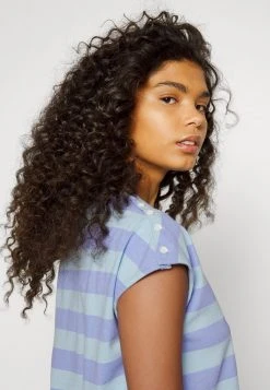 Best Pirce ⌛ Quiksilver STRANGER THINGS LENORA STRIPPED TEE - Print T-shirt - Purple 🧨 -Quiksilver shop 19b98f69be6047b4992c122bdd072be1