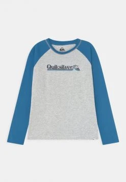 Deals ⭐ Quiksilver ALL LINED UP - Long Sleeved Top - Athletic Heather 🎁