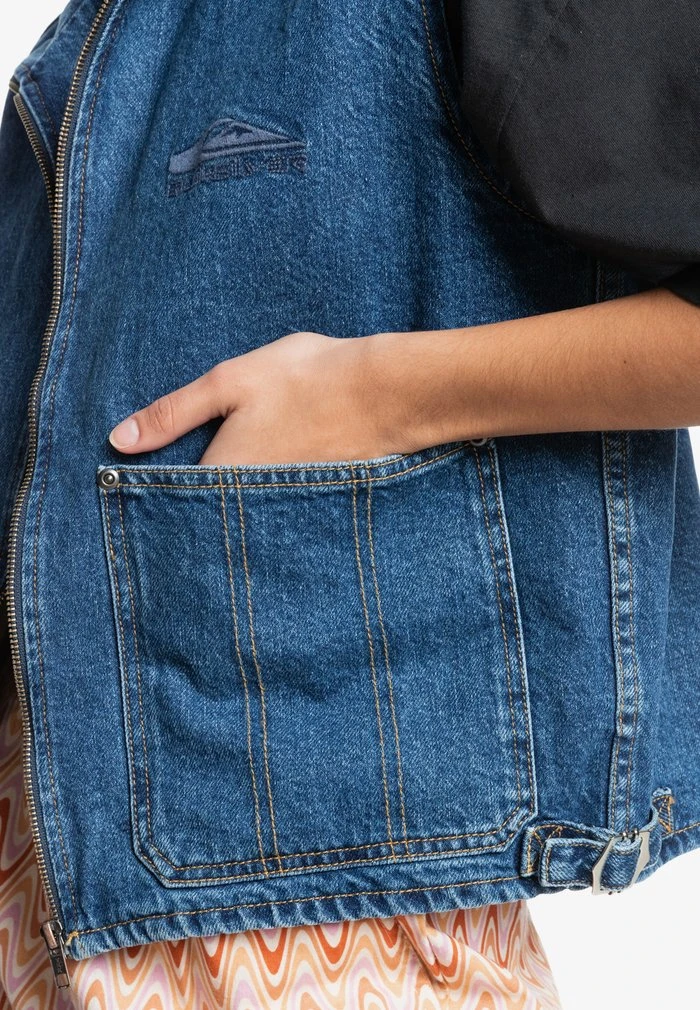 Discount βοΈ Quiksilver ROAD NIGHT - Waistcoat - Medium Blue 𧨠6 Discount βοΈ Quiksilver ROAD NIGHT - Waistcoat - Medium Blue 𧨠- Image 4