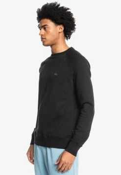Wholesale ✨ Quiksilver ESSENTIALS CREW RAGLAN - Sweatshirt - Black 🔔 -Quiksilver shop 1bfdba44f1b64b68a6301d32e4f7ef6a