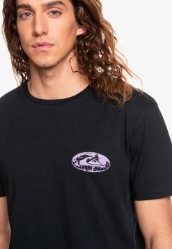 Brand new 🌟 Quiksilver Print T-shirt - Black ⭐ -Quiksilver shop 1c47acb493b64b379b103fcdb4f2a2b7