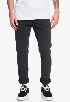 Outlet 🔥 Quiksilver KRANDY - Trousers - Black 🔔