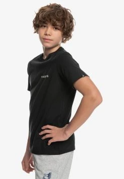 Best Sale 🥰 Quiksilver SPIRALLING SS YTH - Print T-shirt - Black 🤩 -Quiksilver shop 1f47ad4d234d498bbc17989efa8d926e