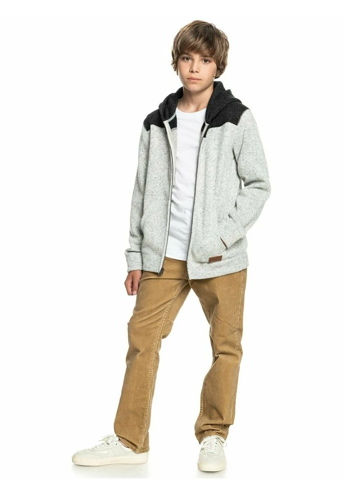 Flash Sale π Quiksilver Zip-up Sweatshirt - Light Grey Heather π 4 Flash Sale π Quiksilver Zip-up Sweatshirt - Light Grey Heather π - Image 2