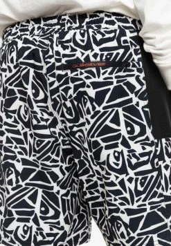 Budget 🎁 Quiksilver Sports Shorts - Black 😀 -Quiksilver shop 20e0876f55e94e2582d5318695effcad