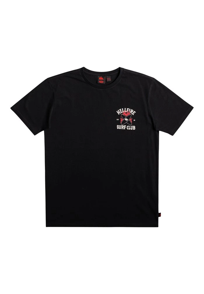 Deals π₯° Quiksilver STRANGER THINGS HELL FIRE SURF CLUB - Print T-shirt - Black β 3 Deals π₯° Quiksilver STRANGER THINGS HELL FIRE SURF CLUB - Print T-shirt - Black β