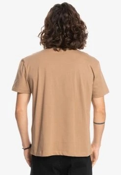 Budget 🛒 Quiksilver ESSENTIALS - Basic T-shirt - Tannin ⌛ -Quiksilver shop 227d075e113e485287720c90d5ecf7b5