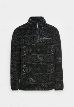 Best Pirce 🌟 Quiksilver CLEAN COASTS PRINT - Fleece Jumper - Black Heritageo ⭐ -Quiksilver shop 228cb43bcc284ef2bb844e469805ef2a