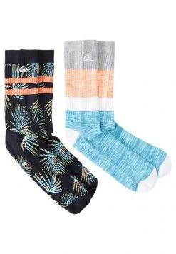 New π Quiksilver 2 PACK - 𧦠Socks - Black β