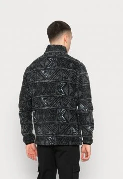 Best Pirce 🌟 Quiksilver CLEAN COASTS PRINT - Fleece Jumper - Black Heritageo ⭐ -Quiksilver shop 239a6df37ae5481cb3b430ceb619045a