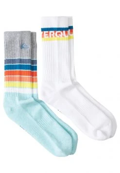Best reviews of 🥰 Quiksilver 2 PACK - 🧦 Socks - Light Blue ❤️