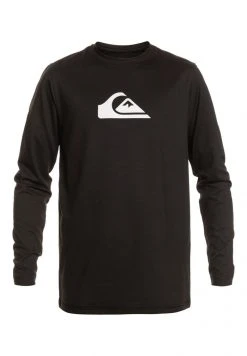 Buy 🔔 Quiksilver SOLID STREAK SURF MIT UPF FÜR - Long Sleeved Top - Black 🧨