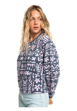 Best Pirce 🔥 Quiksilver Sweatshirt - Vintage Indigo Tropical Trip 😉 -Quiksilver shop 245e2350e0414c7ea1dbeacdb6fef700