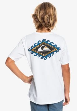 Discount ❤️ Quiksilver MYTHIC LIMITS MANCHES COURTES - Print T-shirt - White ✨ -Quiksilver shop 249561d5317d48049b496aa232637a39