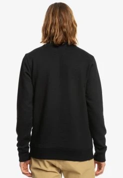 Outlet 🎁 Quiksilver Sweatshirt - Black 🔥 -Quiksilver shop 24a1a4912c0443bcbc1c539bdfebca56