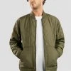 Coupon 🌟 Quiksilver Bomber Jacket - Grape Leaf 💯 -Quiksilver shop 2512ec8273074a748930549181604546