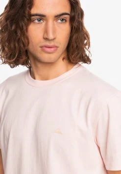 Wholesale 😉 Quiksilver ESSENTIALS - Basic T-shirt - Veiled Pink ⌛ -Quiksilver shop 25bf9d33be484d38a291766fc272f39b