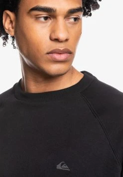 Wholesale ✨ Quiksilver ESSENTIALS CREW RAGLAN - Sweatshirt - Black 🔔 -Quiksilver shop 25f3e51478c847d0b05a2790b14fa906